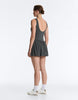 Oysho Comfortlux Short Balloon Dress In Grey