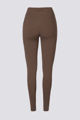 Soft Active Full-Length Pocket Leggings in Cocoa