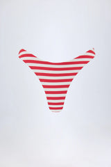 Cheeky Bikini Bottoms in Cherry Red