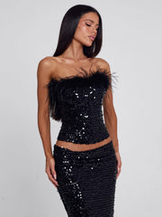 Lucy's NUI TOP BLACK