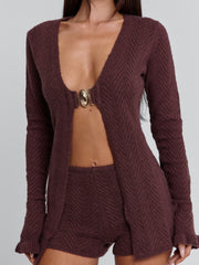 Lucy's VELMA TOP CHOCOLATE