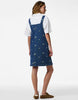Pieces Spencer Dress In Medium Blue Denim