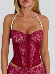 Lucy's CIRELLE TOP RED