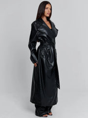 Lucy's NOLITA TRENCH COAT BLACK