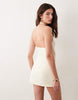Supre Soft Fallon Wrap Hardware Dress In Yellow Dream