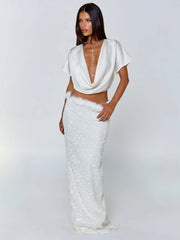 Lucy's VELORA TOP WHITE