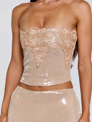 Lucy's SAELA TOP BEIGE