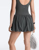 Oysho Comfortlux Short Balloon Dress In Grey