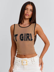 Lucy's WILLOWA TOP TAN