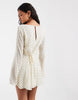 Free People Jolie Printed Mini Dress In Polka Dot