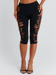 Lucy's ZHERA CAPRI PANTS BLACK