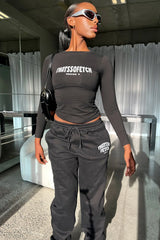 Series 5 Long Sleeve Tee - Black