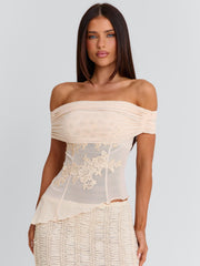 Lucy's RILEE TOP IVORY