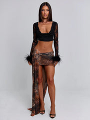 Lucy's DEMY TOP BLACK