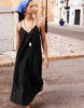 Pull&Bear Maxi Dress In Black