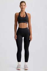 Define Luxe High-Waist Leggings in Black