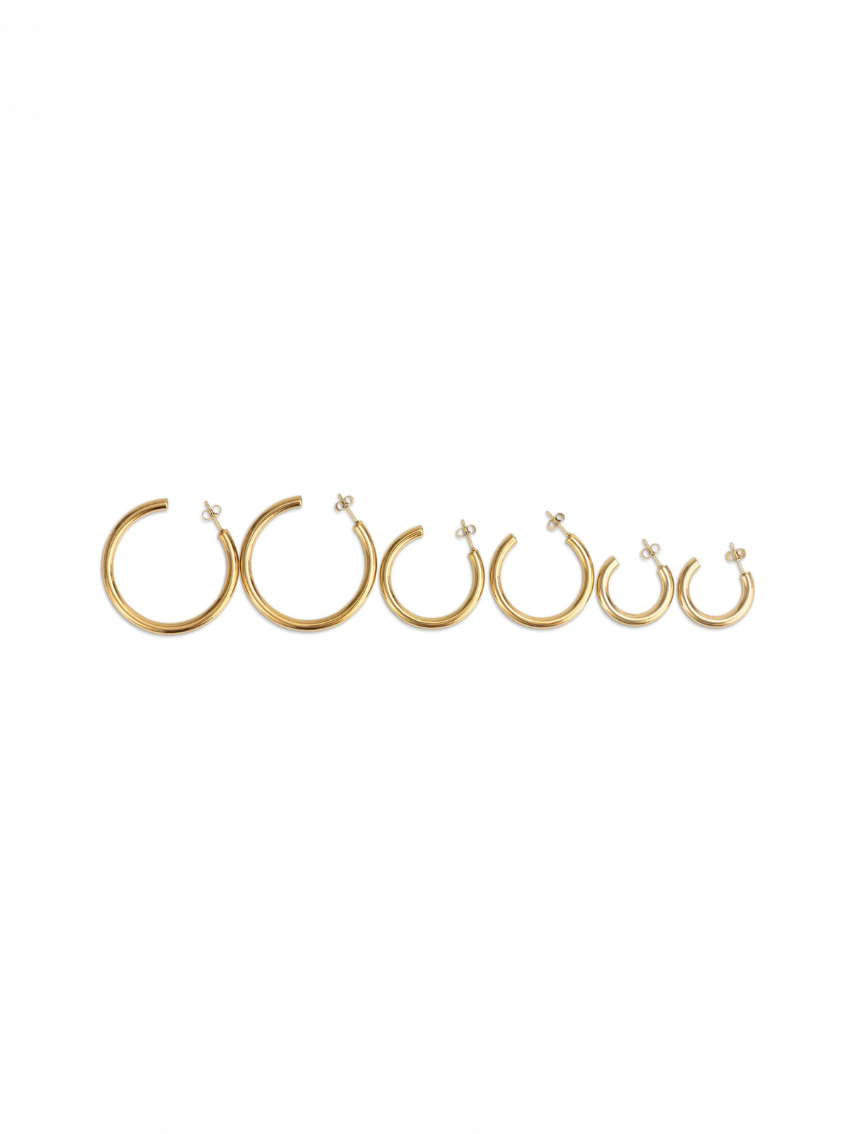 Lucy's LIOR 3 PAIR EARRING SET GOLD