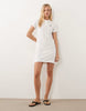 Polo Ralph Lauren Short Sleeve Casual Polo Day Dress In White