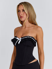 Lucy's SAPHIA TOP BLACK