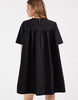 Only Short Sleeve Mini Dress In Black