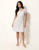 Pixiegirl Petite Polka Dot Mini Dress In White