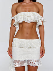 Lucy's GIULIANA TOP IVORY