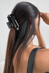 Mika Claw Clip - Black Gloss