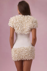 Cropped Bolero  in Ivory