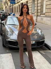 Lucy's MERI JUMPSUIT CHOCOLATE