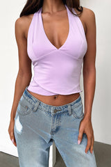 Athena Top - Purple
