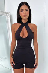 Evoke Playsuit - Black