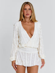 Lucy's IZZY MINI DRESS CREAM