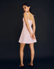 Bershka Mini Dress With Ribbon Straps In Pink