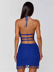 Lucy's ARIANNA MINI DRESS BLUE