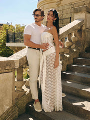 Lucy's AMORA MAXI SKIRT WHITE