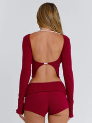 Lucy's CEREZA TOP RED